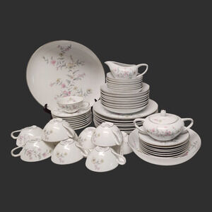 Vintage Dover 1533 by Wentworth Fine China Porcelain DINNERWARE SET